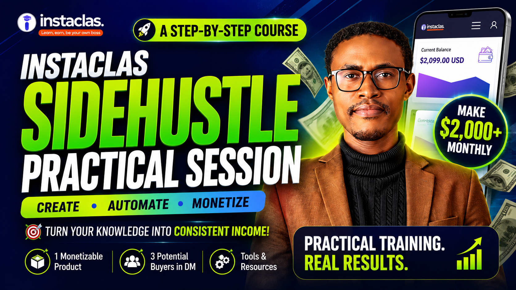Digital Product Millionaire Course(Instaclas SideHustle)